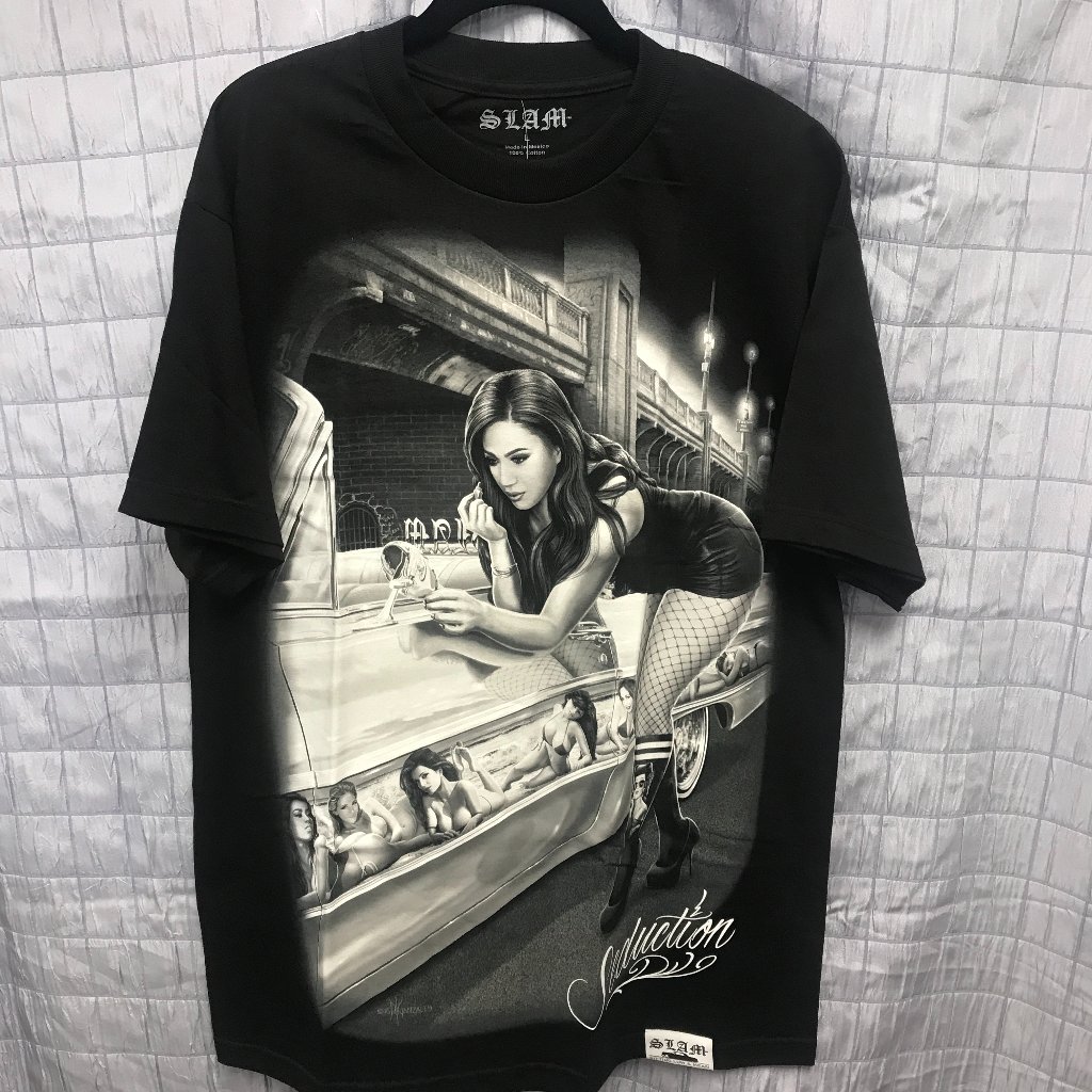 (L) Slam Seduction Mens Tee Short Sleeve Dga Nwt